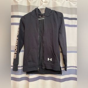 Under Amour black zip-up